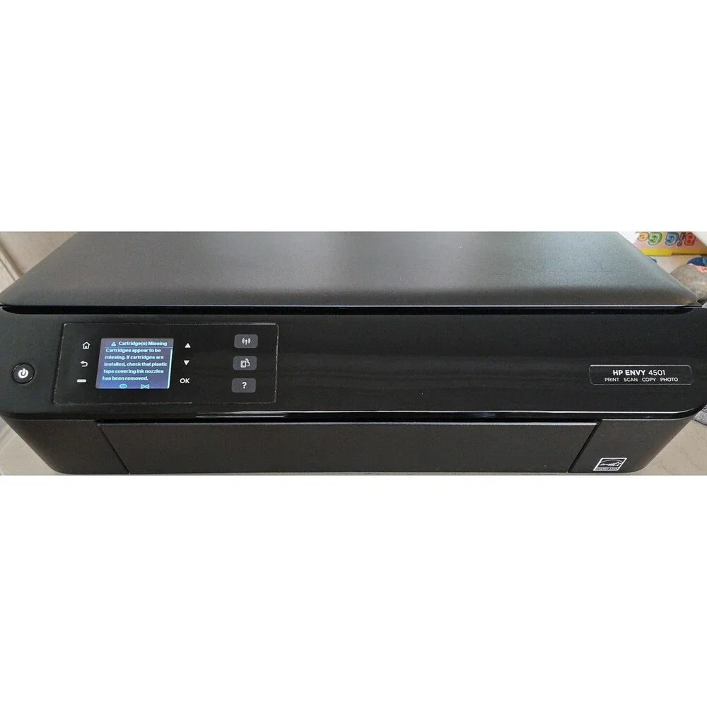 HP Envy 4500 4501 4502 All-in-One Inkjet Printer Tests Great